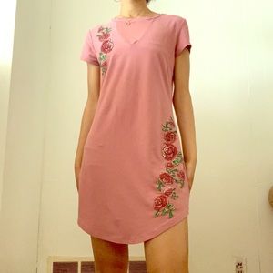 Pink Rose Dress